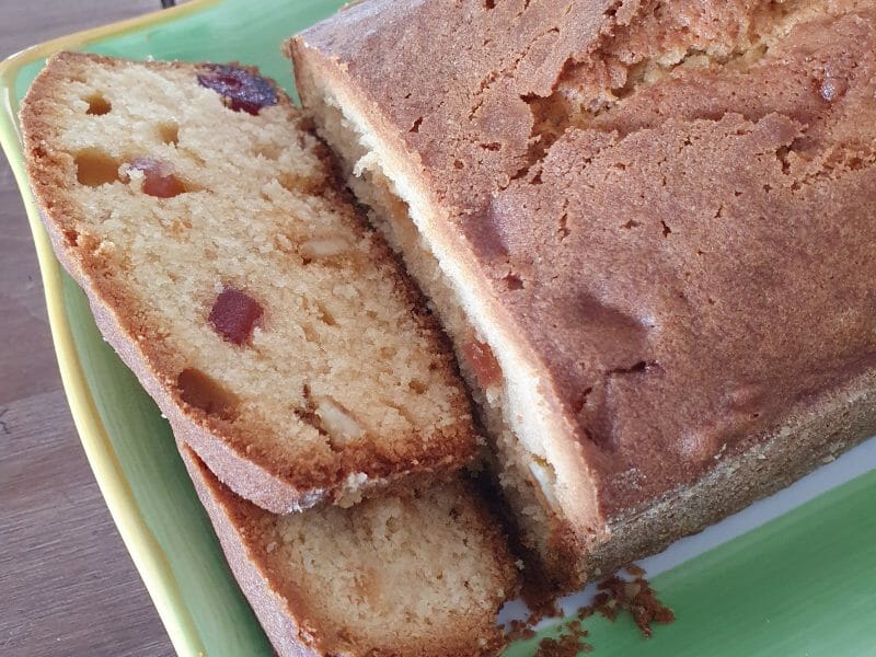 Cliquez pour zoomer ! Cake aux fruits confits Thermomix par Francky