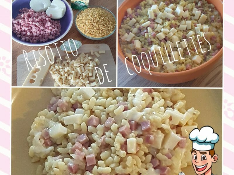 Cliquez pour zoomer ! Risotto de coquillettes Thermomix par Francky