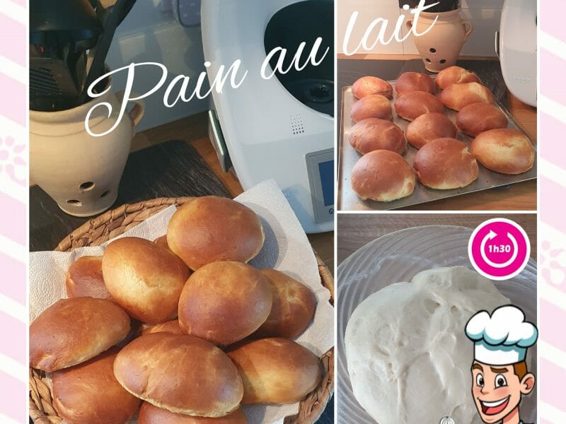 Cliquez pour zoomer ! Pain au lait Thermomix par Francky