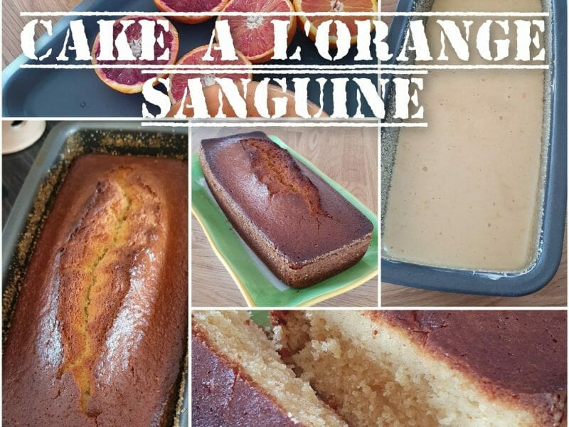 Cliquez pour zoomer ! Cake à l’orange sanguine Thermomix par Francky