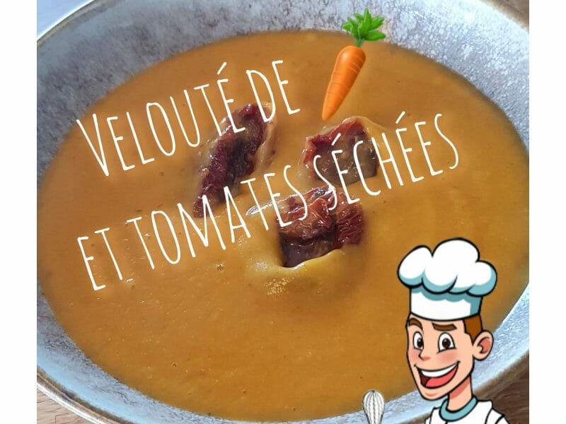 Cliquez pour zoomer ! Velouté de carottes et tomates séchées Thermomix par Francky