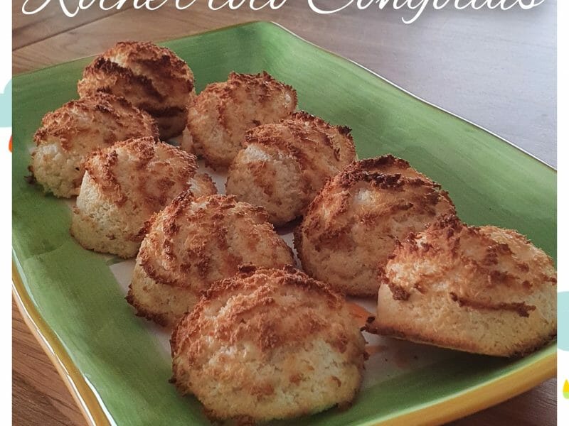 Cliquez pour zoomer ! Rocher coco – Congolais Thermomix par Francky