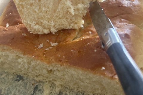 Cliquez pour zoomer ! Brioche tressée à la mie filante Thermomix par mylene_27