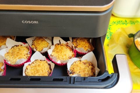 Cliquez pour zoomer ! Crumble aux abricots Thermomix par Rozalix