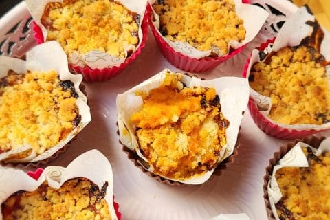 Cliquez pour zoomer ! Crumble aux abricots Thermomix par Rozalix