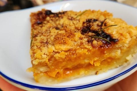 Cliquez pour zoomer ! Crumble aux abricots Thermomix par Rozalix
