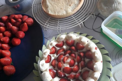 Cliquez pour zoomer ! Fraisier Thermomix par Rozalix