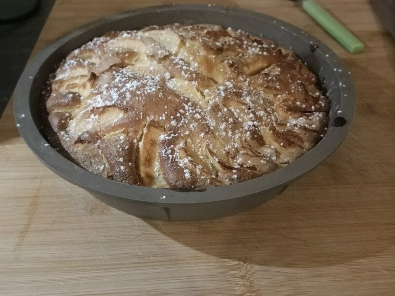 Cliquez pour zoomer ! Gâteau aux pommes et mascarpone Thermomix par manon_129