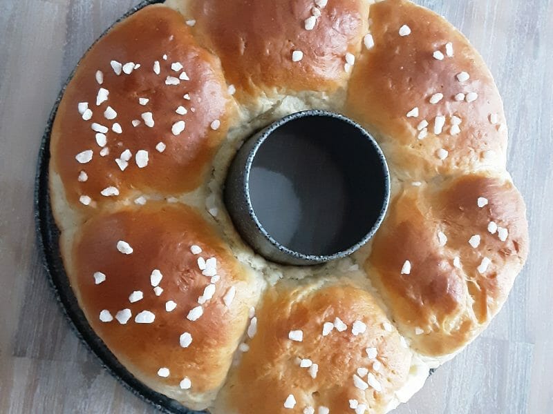 Cliquez pour zoomer ! Brioche sans beurre, sans oeufs Thermomix par mascotte84