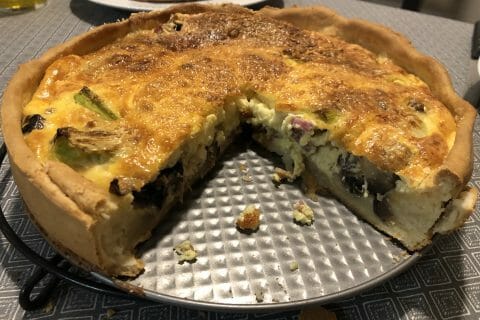 Cliquez pour zoomer ! Gâteau poireaux, lardons et fromage Thermomix par minidou33