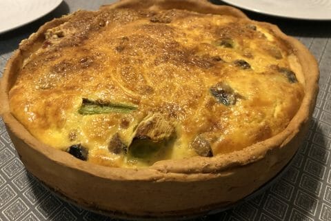 Cliquez pour zoomer ! Gâteau poireaux, lardons et fromage Thermomix par minidou33