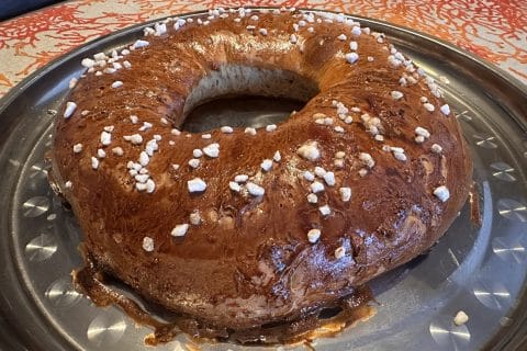Cliquez pour zoomer ! Brioche tressée à la mie filante Thermomix par minidou33