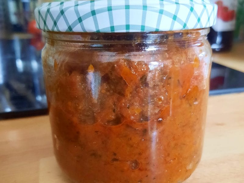 Cliquez pour zoomer ! Tartinade d’aubergines et tomates Thermomix par julie_245