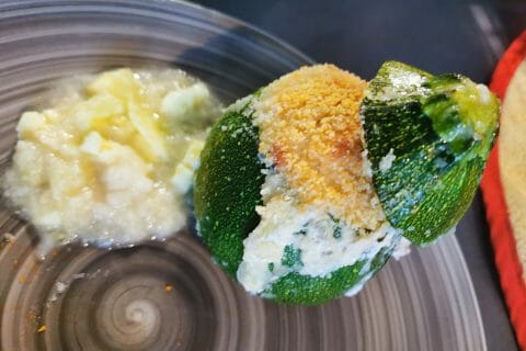Cliquez pour zoomer ! Courgettes rondes farcies à la ricotta Thermomix par gabriel_5