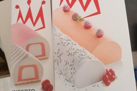 Cliquez pour zoomer ! Bûche citron et framboises Thermomix par zoozouill3