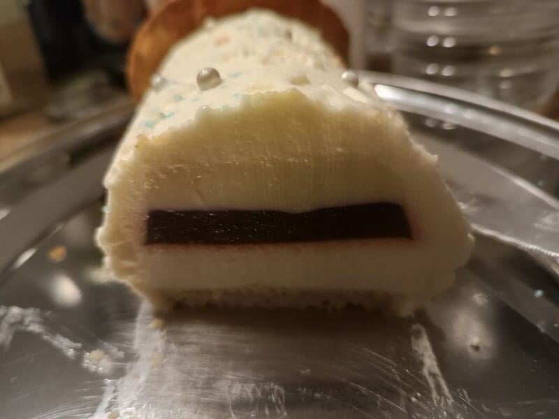 Cliquez pour zoomer ! Bûche citron et framboises Thermomix par zoozouill3