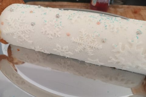 Cliquez pour zoomer ! Bûche citron et framboises Thermomix par zoozouill3