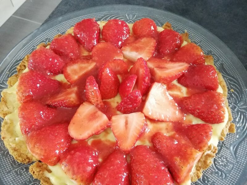 Cliquez pour zoomer ! Tarte aux fraises Thermomix par amelie_101