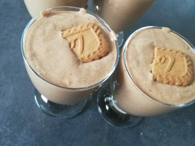 Cliquez pour zoomer ! Mousse chocolat et spéculoos Thermomix par amelie_101