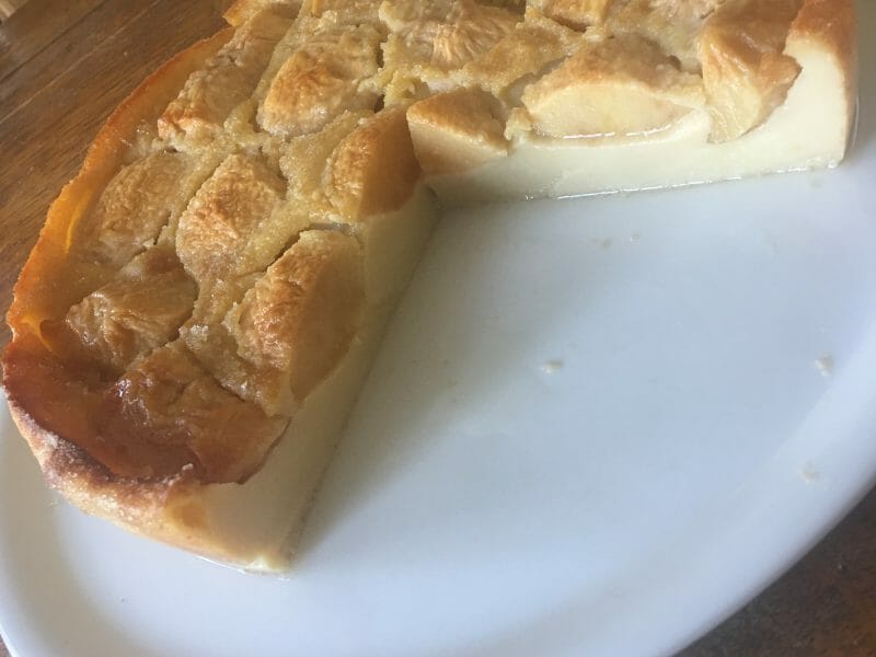 Cliquez pour zoomer ! Flognarde aux pommes (clafoutis aux pommes) Thermomix par aliciagrsl