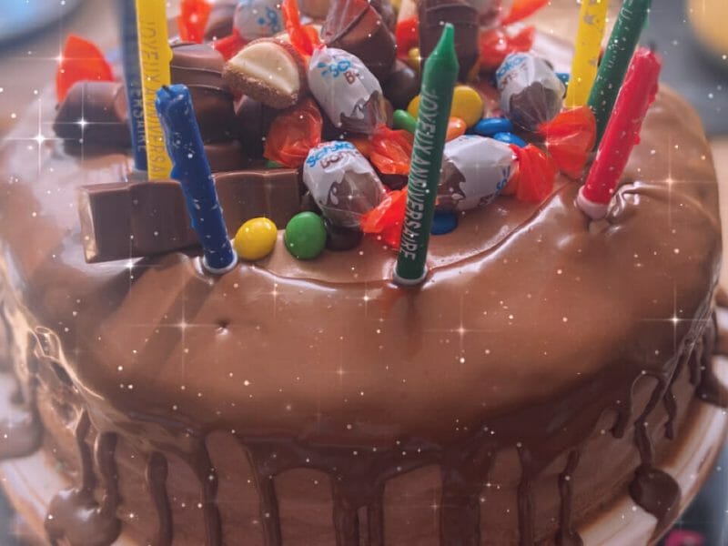 Cliquez pour zoomer ! Layer cake Kinder Bueno Thermomix par gaelle_60
