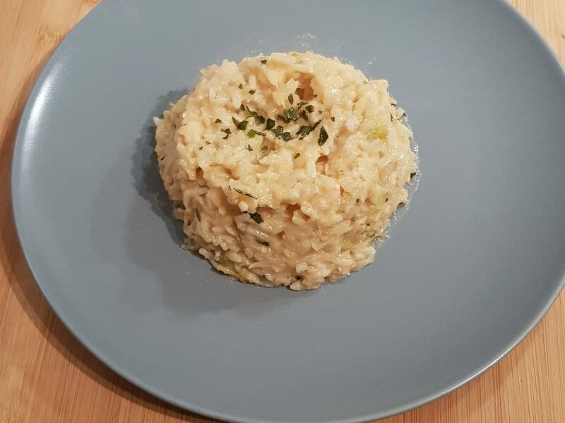 Cliquez pour zoomer ! Risotto courgettes et crevettes Thermomix par carine_52