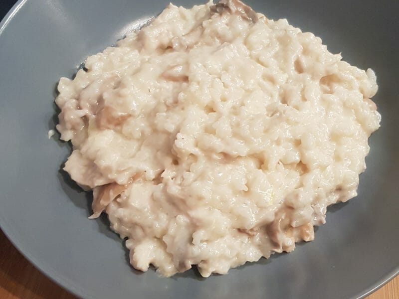 Cliquez pour zoomer ! Risotto poulet et champignons Thermomix par carine_52