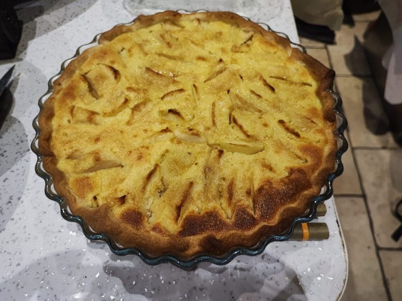 Cliquez pour zoomer ! Tarte normande aux pommes Thermomix par coralie_94