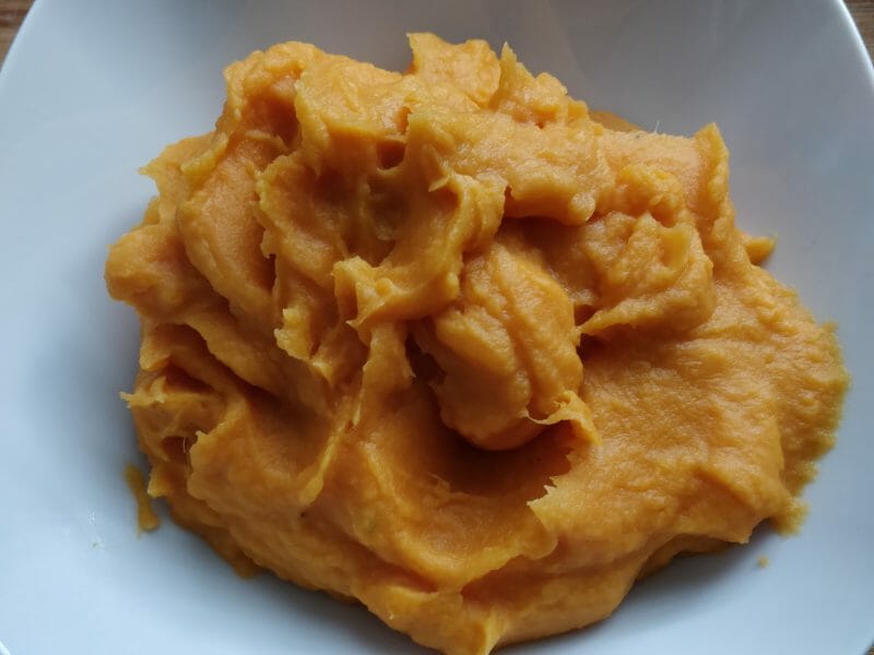 Cliquez pour zoomer ! Purée de pommes de terre et patates douces Thermomix par Jerem