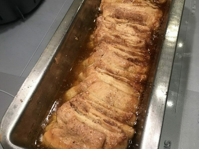 Cliquez pour zoomer ! Brioche à effeuiller à la cannelle Thermomix par Caro1369