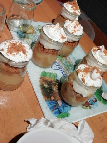 Cliquez pour zoomer ! Verrines pommes caramel et spéculoos Thermomix par Anais63