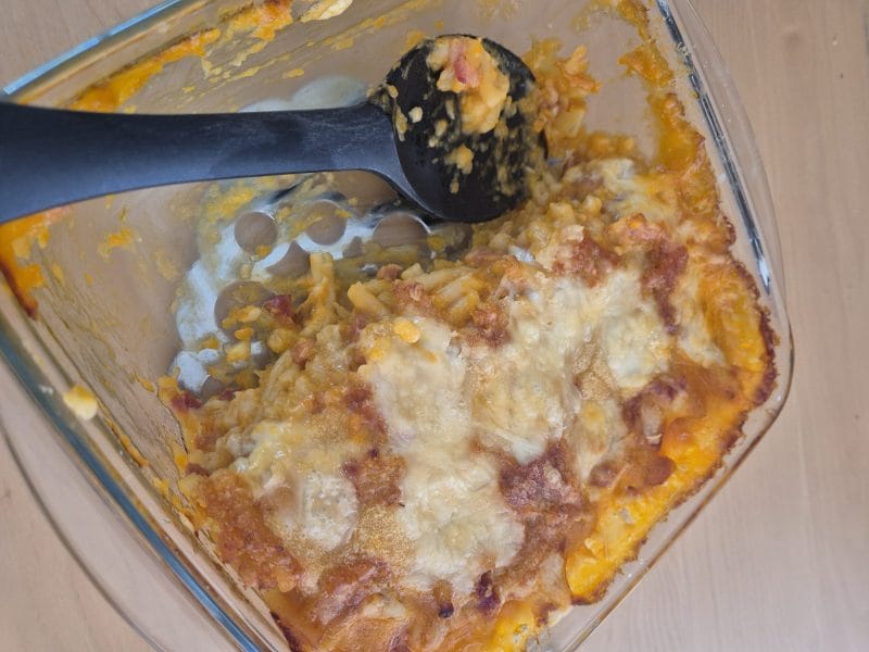 Cliquez pour zoomer ! Gratin de pâtes alpin Thermomix par nana31