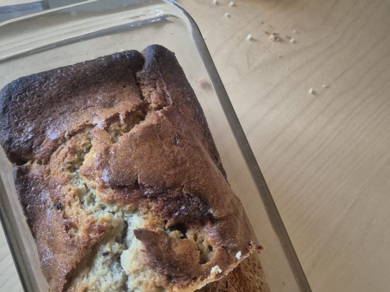 Cliquez pour zoomer ! Cake banane et pépites de chocolat Thermomix par nana31