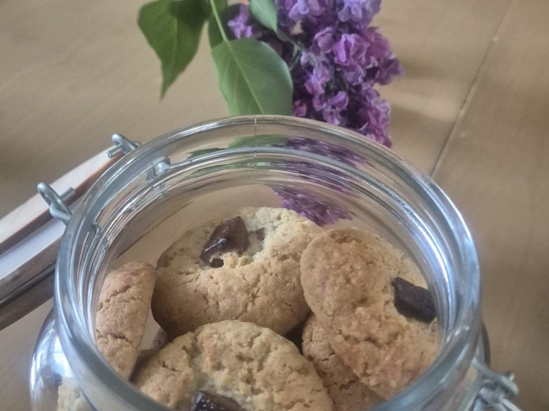 Cliquez pour zoomer ! Biscuits aux flocons d’avoine et amandes Thermomix par nana31