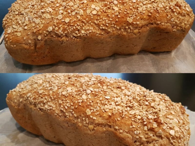 Cliquez pour zoomer ! Pain aux flocons d’avoine et au miel Thermomix par Sandy77