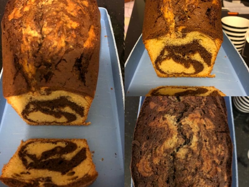 Cliquez pour zoomer ! Marbré au chocolat Thermomix par Pitina