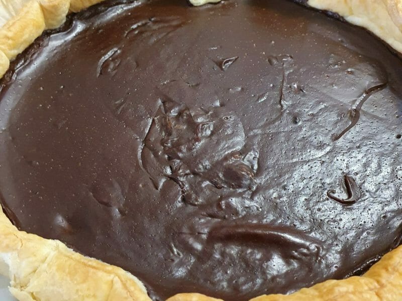 Cliquez pour zoomer ! Flan pâtissier au chocolat Thermomix par clairette_3