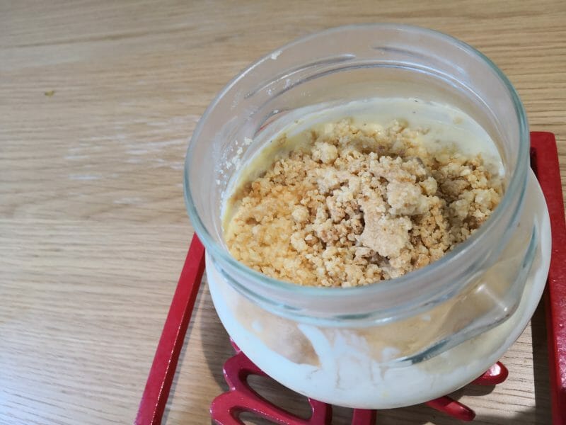 Cliquez pour zoomer ! Crumble au citron Thermomix par marion44300