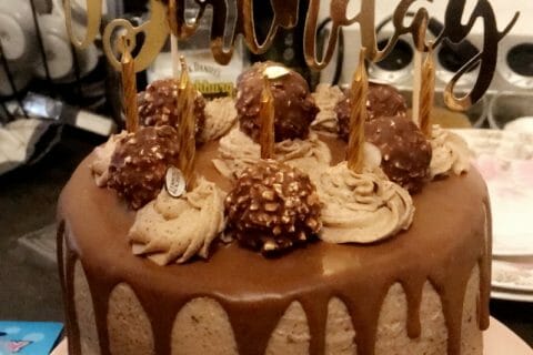 Cliquez pour zoomer ! Layer cake Kinder Bueno Thermomix par faaraah