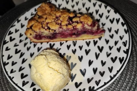 Cliquez pour zoomer ! Crumb cake framboises Thermomix par mademoizele