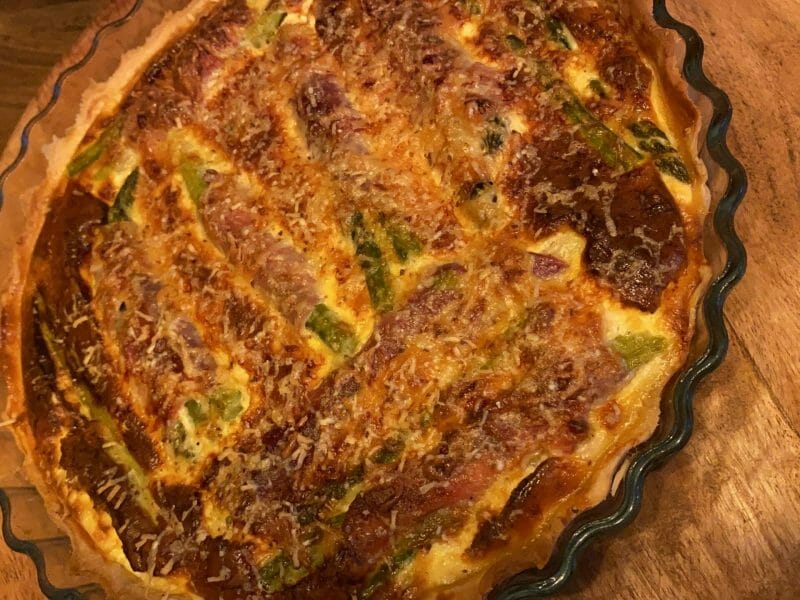 Cliquez pour zoomer ! Tarte asperges et jambon Thermomix par virginieconnect