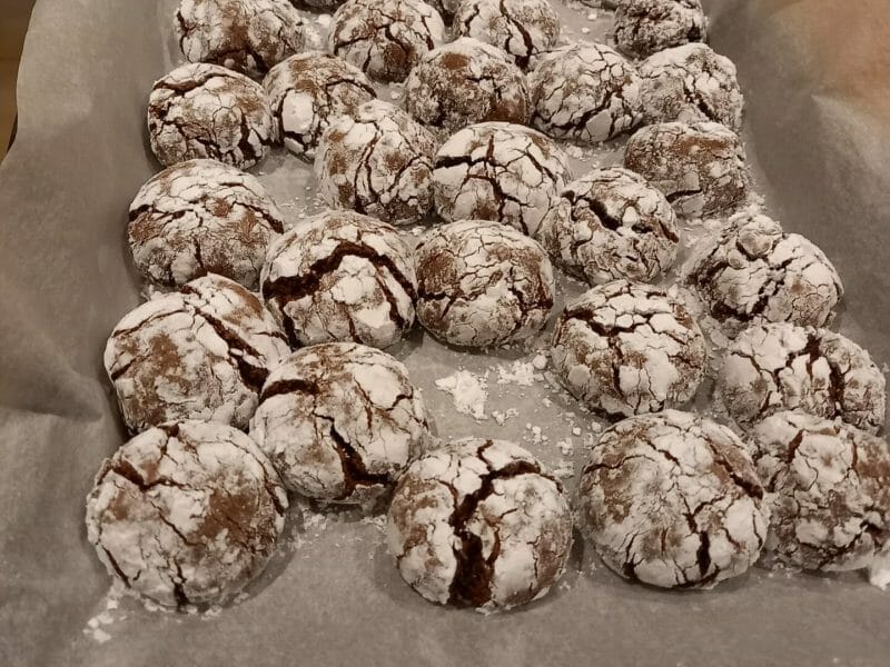 Cliquez pour zoomer ! Craquelés au chocolat Thermomix par damsarie