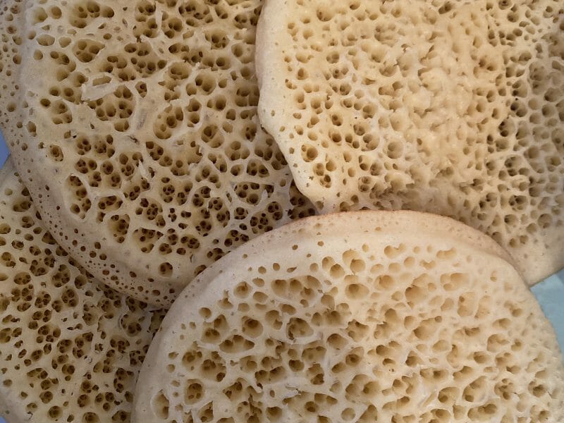 Cliquez pour zoomer ! Baghrir – Crêpes mille trous Thermomix par Nanoucheee