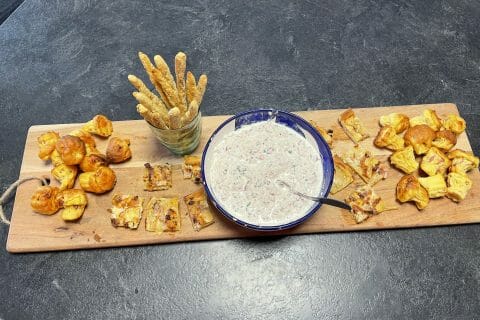 Cliquez pour zoomer ! Crêpes soufflées aux lardons Thermomix par Les saveurs d’Ann’Abel