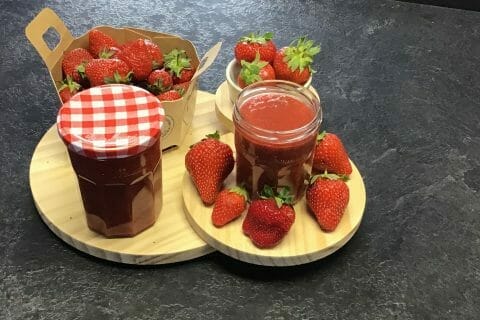 Cliquez pour zoomer ! Crufiture de fraises Thermomix par Les saveurs d’Ann’Abel