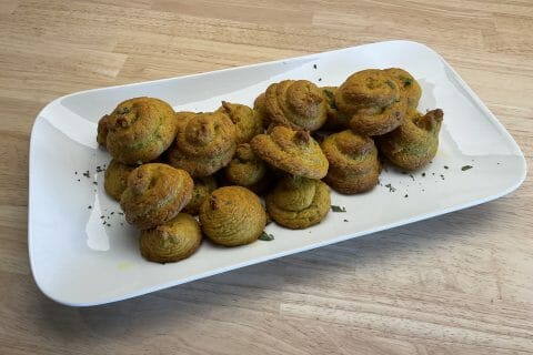 Cliquez pour zoomer ! Gougères au curry Thermomix par Les saveurs d’Ann’Abel