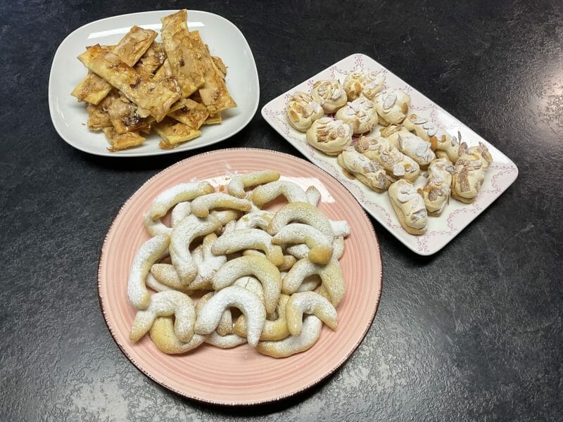 Cliquez pour zoomer ! Croissants noisettes et chocolat Thermomix par Les saveurs d’Ann’Abel