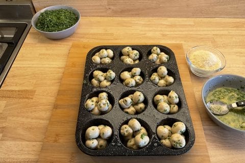 Cliquez pour zoomer ! Mini monkey bread à l’ail Thermomix par Les saveurs d’Ann’Abel