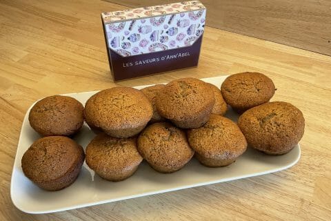 Cliquez pour zoomer ! Muffins crème de marrons Thermomix par Les saveurs d’Ann’Abel