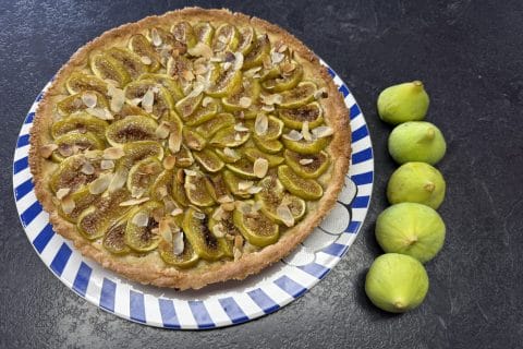 Cliquez pour zoomer ! Tarte aux figues Thermomix par Les saveurs d’Ann’Abel